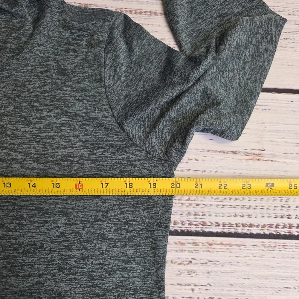 Nike Dri Fit Legend Hoodie Women Large Dark Gray Light Athletic Pullover Running
